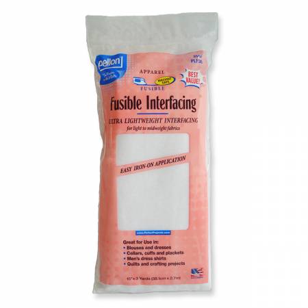 Basic Fusible Interfacing for Lightweight Fabrics 15in x 3yds