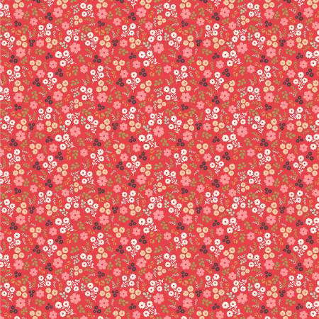 "Poppies Patchwork Club"-Red Jemima by Poppie Cotton