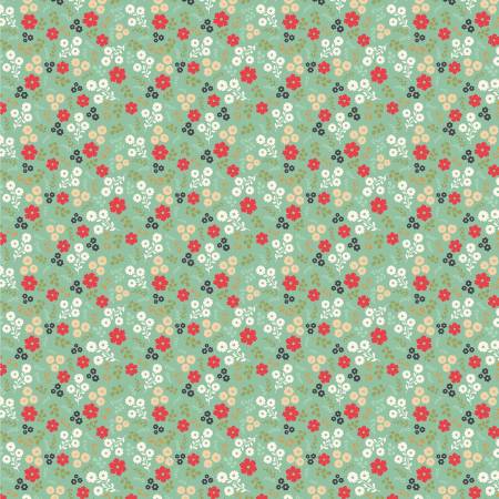 "Poppies Patchwork Club"-Mint Jemima by Poppie Cotton
