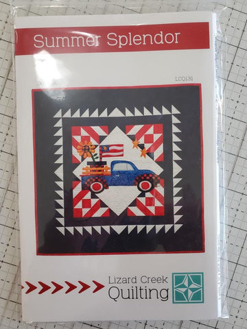 Summer Splendor Quilt Pattern by Lizard Creek Quilting