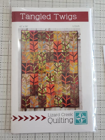 Tangled Twigs Quilt Pattern by Lizard Creek Quilting