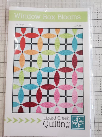 Window Box Blooms Quilt Pattern by Lizard Creek Quilting