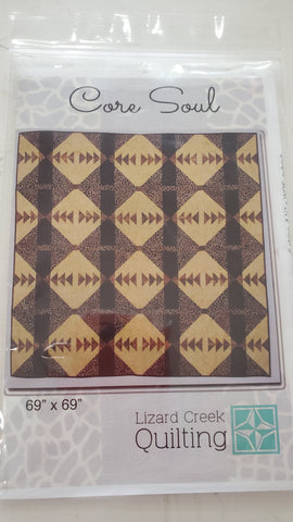 Core Soul Quilt Pattern by Lizard Creek Quilting
