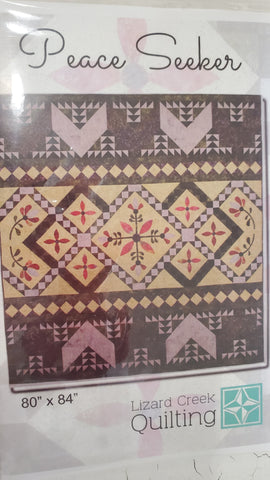 Peace Seeker Quilt Pattern by Lizard Creek Quilting