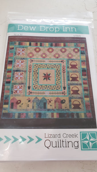 Dew Drop Inn Quilt Pattern by Lizard Creek Quilting
