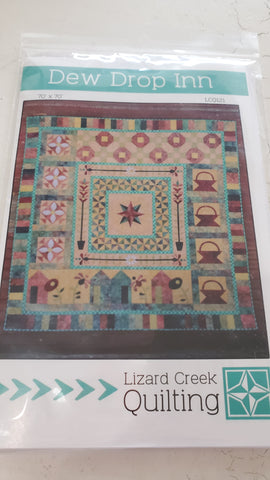 Dew Drop Inn Quilt Pattern by Lizard Creek Quilting
