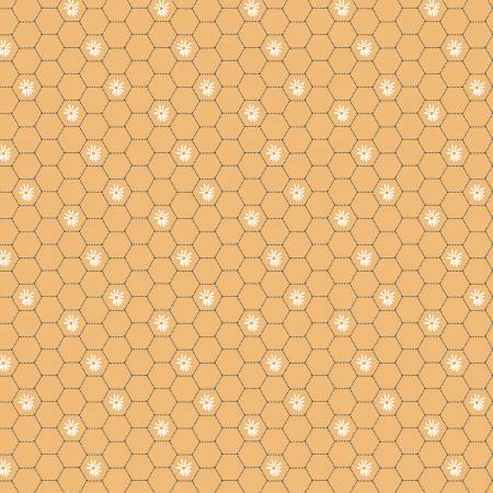 "Sunshine & Chamomile"-Yellow Honey Comb by Poppie Cotton