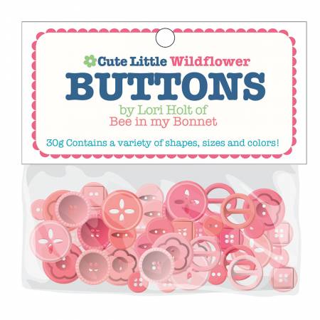 "Cute Little Buttons" Wildflower Assortment by Lori Holt of Bee in My Bonnet