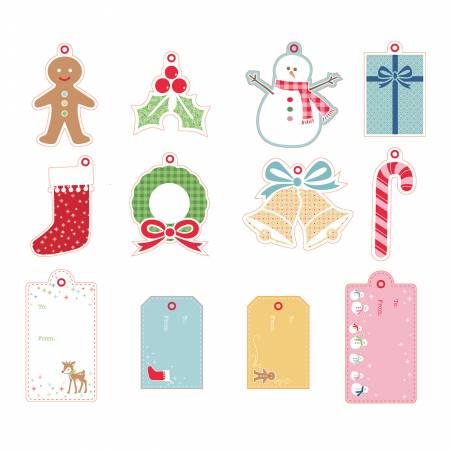Lori Holt Gift Tags Christmas Set