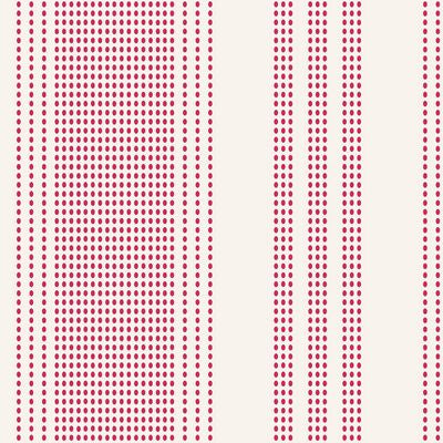 "Tea Towel Basics"-Shortcake Stripes Red by Tone Finnanger for Tilda