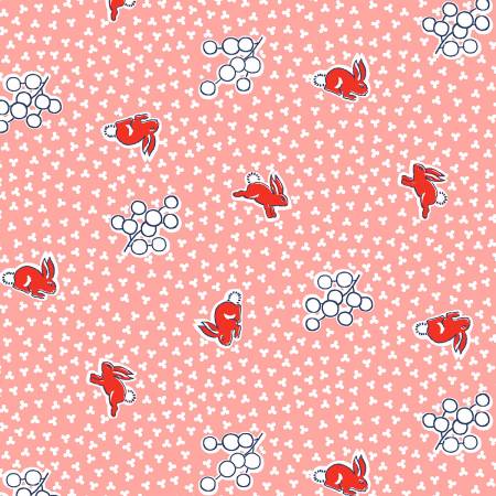 "Toy Box Miniatures 2"-Pink Cotton Tail by Sara Morgan from Washington Street Studio