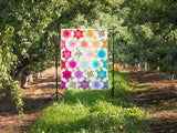 Bumblebee Blossoms Quilt Pattern by Krista Moser of The Quilted Life