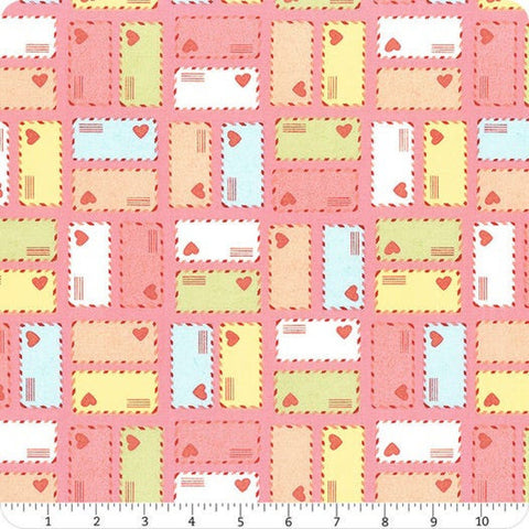 "Sugar and Spice"- Envelopes Pink by Lindsay Wilkes for Riley Blake