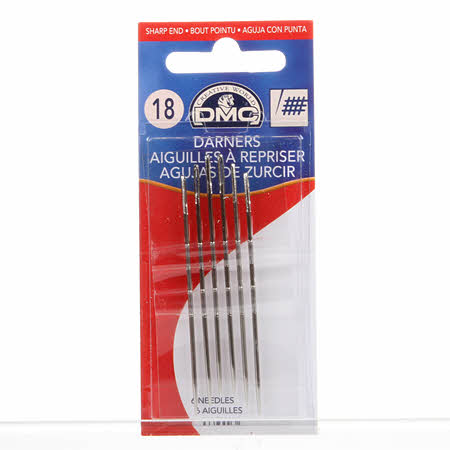 DMC Darner Needles Assorted Types Sz 18 - 7ct